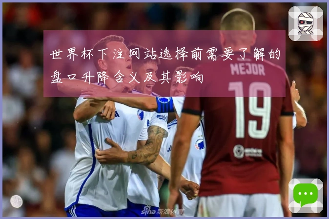 世界杯下注网站选择前需要了解的盘口升降含义及其影响