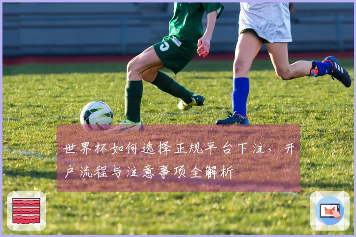 世界杯如何选择正规平台下注，开户流程与注意事项全解析