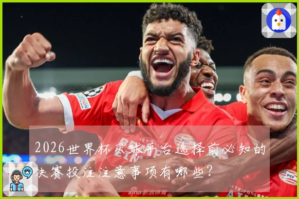 2026世界杯买球平台选择前必知的决赛投注注意事项有哪些？